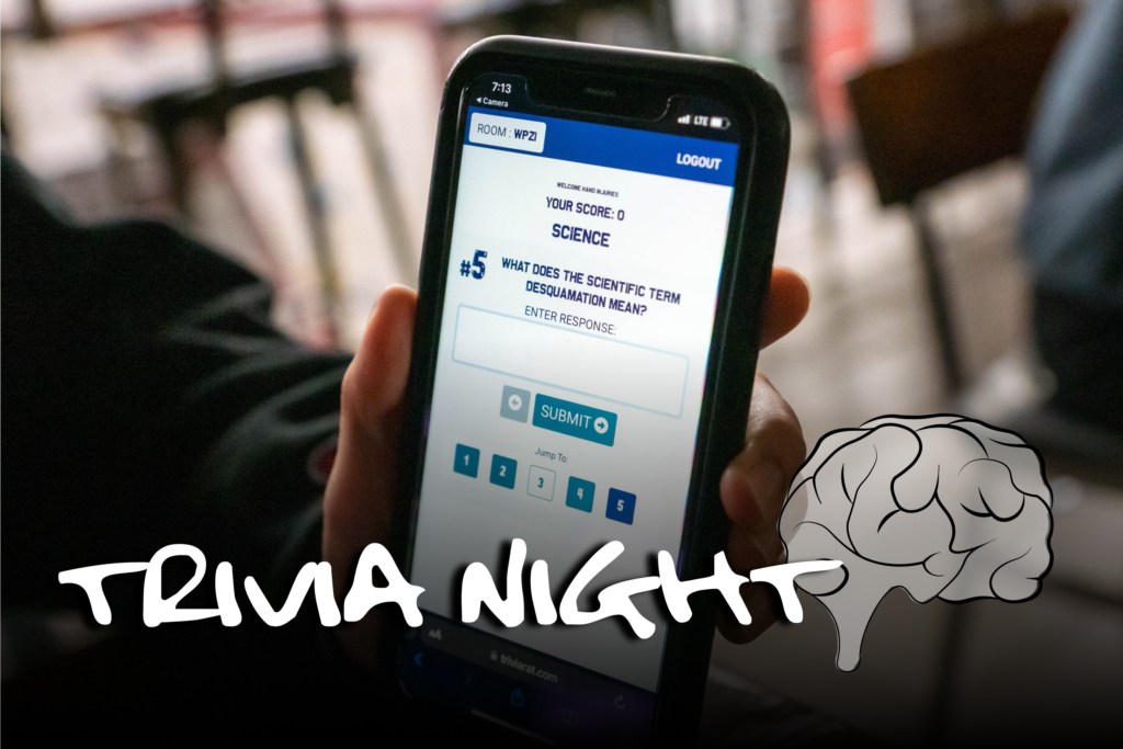 Trivia Night while you climb!